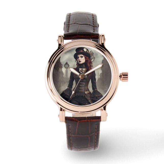 Gothic Steampunk Horloge (Voorkant)