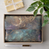 Gothic Steampunk Kat Himmelse Reis Decoupage Tissuepapier (Geschenk)