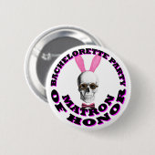 Gothic Steampunk matron of eremeer Ronde Button 5,7 Cm (Voorkant /achterkant)