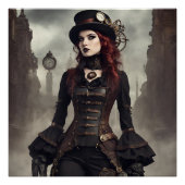 Gothic Steampunk Perfect Poster (Voorkant)