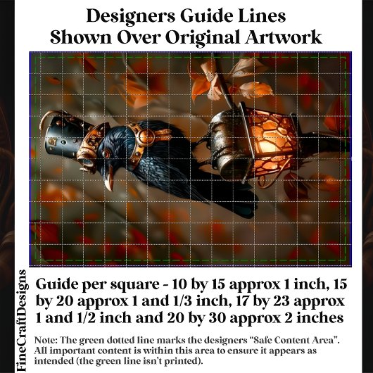 Gothic Steampunk Raven, Lantaarn, DC2L Decoupage Tissuepapier