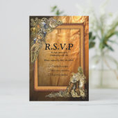 Gothic - Steampunk RSVP - Lijst van lederen vaartu (Staand voorkant)