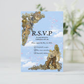 Gothic - Steampunk RSVP op Gold Leather (Staand voorkant)