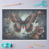 Gothic Steampunk Victoriaans vlinderdecoupage Tissuepapier (Craft)