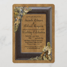 Gothic - Steampunk Weddenschap op Suede Kaart