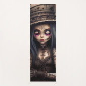 Gothic Steampunk Yoga Mat | Unique Dark Fantasy (Voorkant)