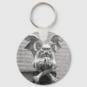 Gothic Stone Gargoyle Fantasy Creatue Sleutelhanger (Voorkant)