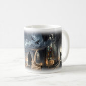 Gothic Storm Kathedraal Mysterie Scene Mok (Voorkant rechts)