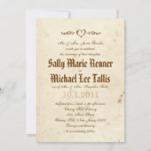 Gothic Storybook Fairytale Invitation Kaart (Voorkant)