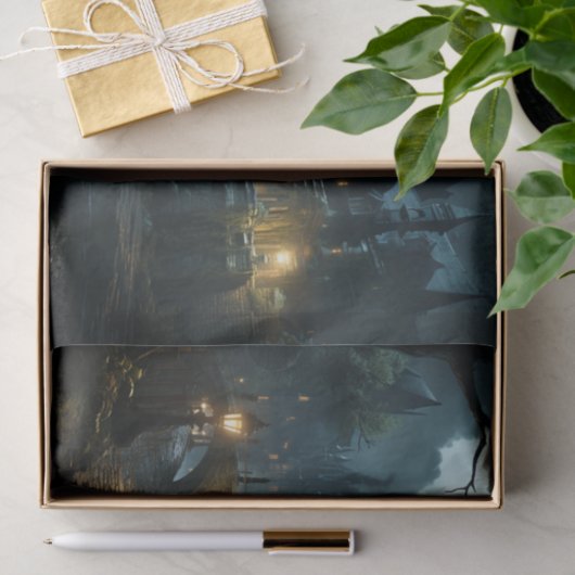 Gothic Street Decoupage Tissuepapier (Geschenk)