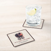 Gothic Stroller Halloween Baby Shower  Kartonnen Onderzetters (Insitu)