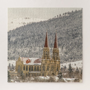 Gothic Style Cathedral - 676 piece Legpuzzel