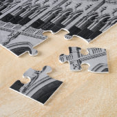 Gothic Style Cathedral Boedapest Hongarije Landmar Legpuzzel (Zijkant)