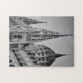 Gothic Style Cathedral Boedapest Hongarije Landmar Legpuzzel (Horizontaal)