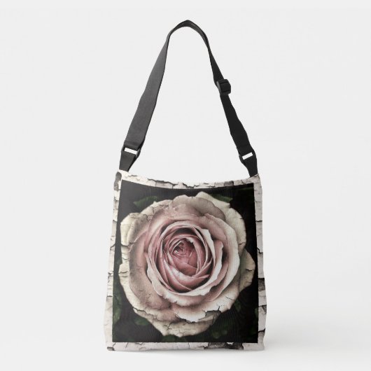 Gothic Styled Roos Crossbody Tas (Voorkant)