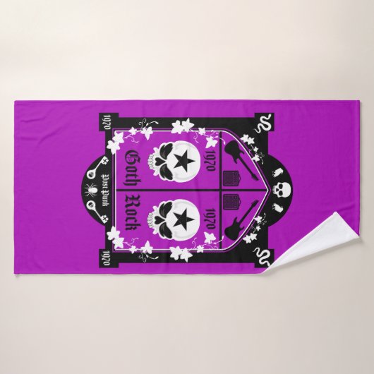 Gothic Subcultuur Mode Badhanddoek (Badhanddoek)