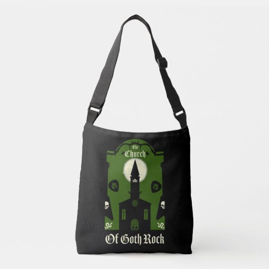 Gothic Subcultuur Post Punk muziek Crossbody Tas (Voorkant)