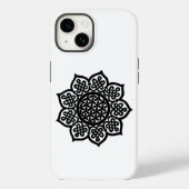 GOTHIC SUN Black White Celtic Knoks Case-Mate iPhone Case (Achterkant)
