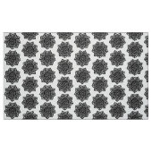 GOTHIC SUN Black White Celtic Knoks Stof (Fat Quarter)