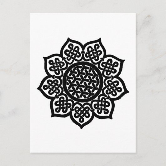 GOTHIC SUN BRIEFKAART (Voorkant)