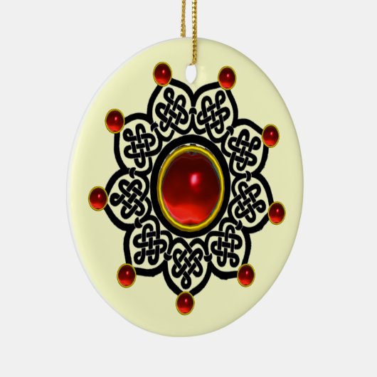 GOTHIC SUN GEM KERAMISCH ORNAMENT (Rechts)