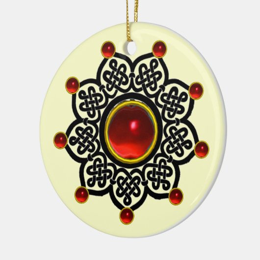 GOTHIC SUN GEM KERAMISCH ORNAMENT (Links)