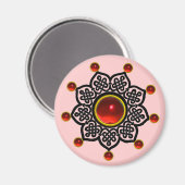 GOTHIC SUN GEM MAGNEET (Voorkant / Achterkant)