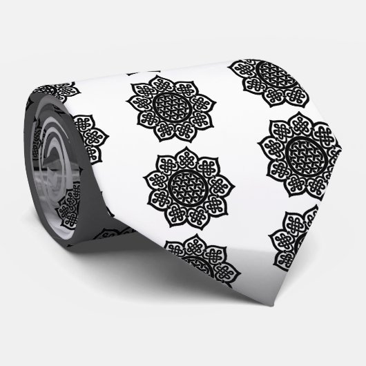 GOTHIC SUN gem wit Stropdas (Opgerold)