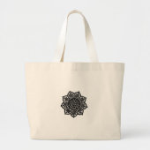 GOTHIC SUN GROTE TOTE BAG (Voorkant)
