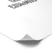 Gothic Sunflower Skeleton Poster (Hoek)