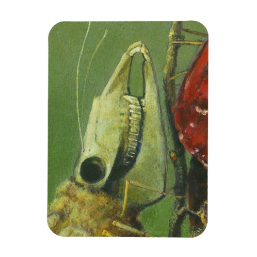 Gothic Surreal Moth Flexible Magnet Magneet (Verticaal)
