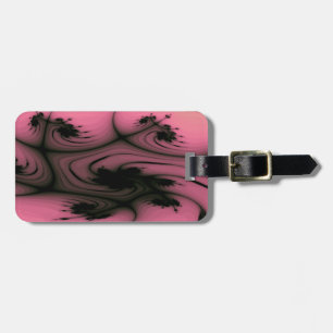 Gothic Swirls Custom Bagagelabel
