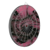 Gothic Swirls Fractal Dart Board Dartbord (Voorkant Links)