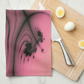 Gothic Swirls Kitchen Towel Theedoek (Quarter Fold)