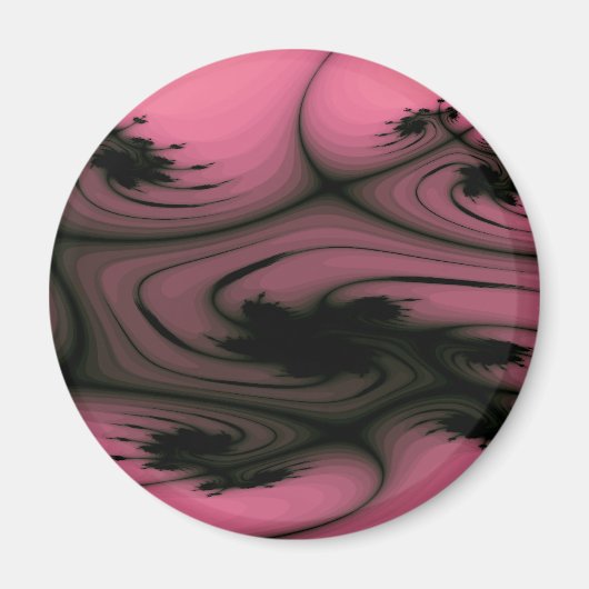 Gothic Swirls Magnet (Voorkant)