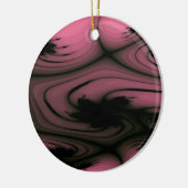 Gothic Swirls Medallion Keramisch Ornament (Links)