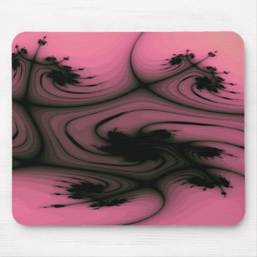 Gothic Swirls Mousepad Muismat (Voorkant)