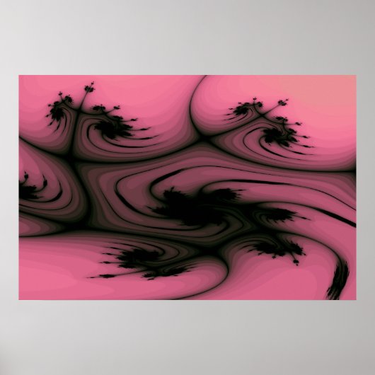Gothic Swirls Print (Voorkant)