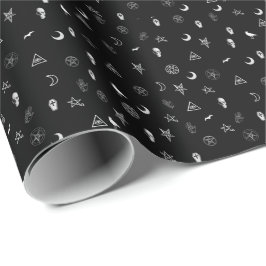 Gothic Symbols Patroon Cadeaupapier
