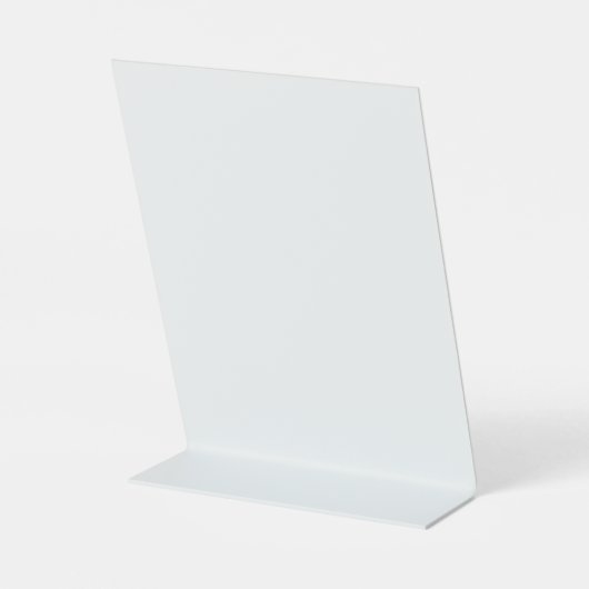 Gothic Table Number Sign Reclamebord Met Voetstuk (Achterkant)