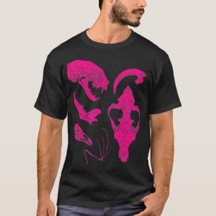 Gothic Taidermy Vulture cultuur heks wicca dier T-shirt