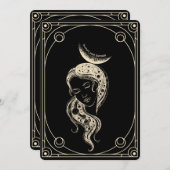 Gothic, Tarot kaart elke leeftijd verjaardag uitno (Voorkant / Achterkant)