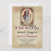 Gothic Tarotkaart Een Tikkeltje Oudere Verjaardags Kaart (Voorkant)