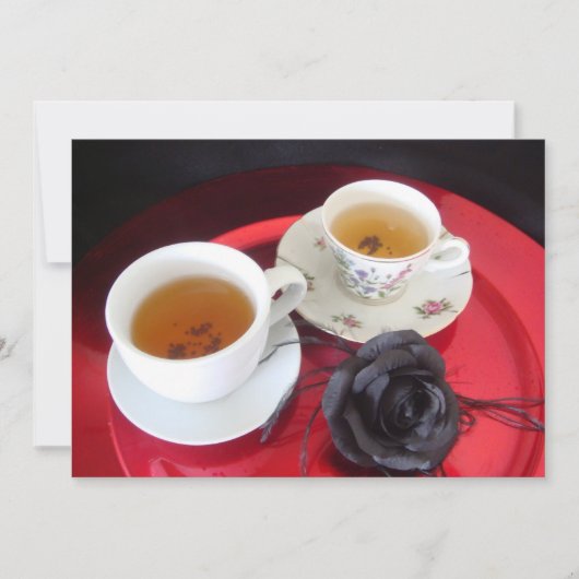 Gothic Tea Party Kaart (Voorkant)