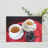 Gothic Tea Party Kaart (Staand voorkant)