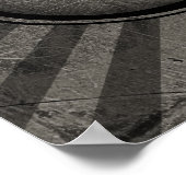 Gothic Text Papa Poster (Hoek)