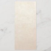 Gothic Thanksgiving Flat Menu (Achterkant)