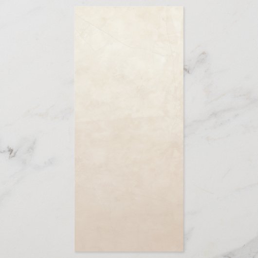 Gothic Thanksgiving Flat Menu (Achterkant)