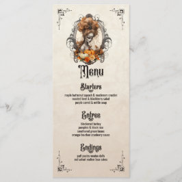 Gothic Thanksgiving Flat Menu