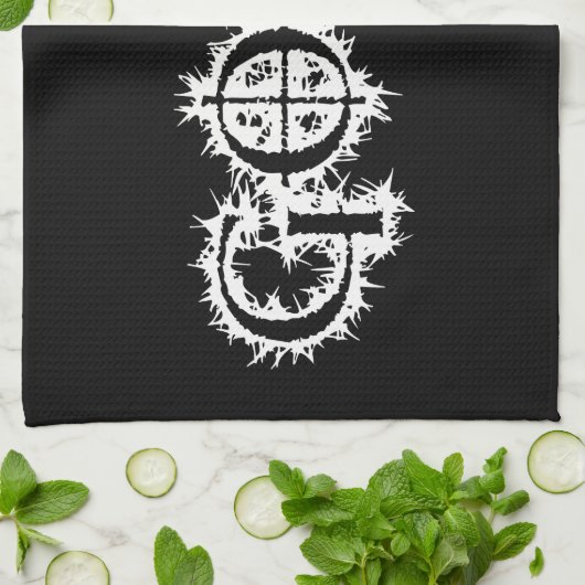 Gothic Theedoek (Gevouwen)